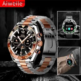 Andere Uhren Aiweile-AW35 Herren Luxus Intelligente Wasserdichte Bluetooth Anrufe Digitale Sport Business Intelligence Geschenke Q240301
