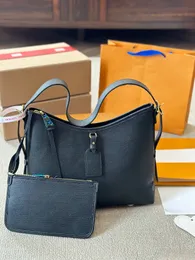 Bolsas de ombro Designer feminino carrega lona e bolsa de couro de cinta destacável Bolsa de ombro M46203 Espaço extra grande para todos os seus pertences