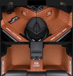 Custom Fit Car Floor Mats Specific Waterproof PU Leather ECO friendly Material For Vast of Car Model and Make 3 Pieces Full set Wi6362991