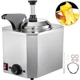 プロセッサVevor Electric Nacho Cheese Warmer Dispenser w/ Pump Foodgradeステンレス鋼ホットファッジキャラメルチリカレーソースを溶かすため