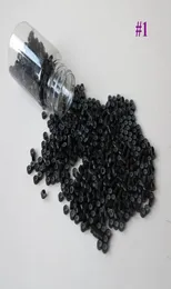 Aluminium Silicone Lined Micro RingsLinksBeads for Feather Human Hair Extensions 1000pcs bottle 50mm30mm30mm 1 Black6178993