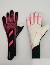 Sporthandskar 2022 Nya målvakthandskar Fingerskydd Professionella män Fotboll Adts Kids Tjockare målfoto Soccer Glove Drop De7697347