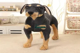 Dorimytrader New Big Simulated Animal Dog Plush Toy 68cmぬいぐるみ柔らかいかわいい漫画犬ドール子供