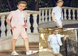 2018 Summer Three Pieces Boys Handume Custom Made Boys Suit