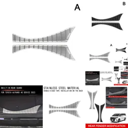 Yeni yeni dekoratif kapak Toyota için yerleşik arka koruma Yeni Alphard AAHH40W AAHH45W Vellfire 40 Serisi Modifiye İç Mekan