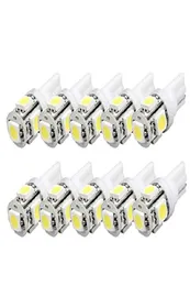 50pcs T10 Wedge 5SMD 5050 Xenon LED Light bulbs 192 168 194 W5W 2825 158 White9697342