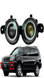 with Fog light 2 Pieces LED DRL high quality FogLights Angel Eye 12v H11 for Nissan XTrail T30 200120065451477