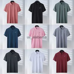 Herr t-shirts Mens Tshirts Tech Designer Shirt Luxury Polo Shirt snabb torr lös kort ärm affärsstil n 240301