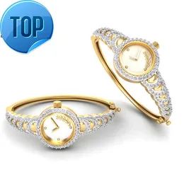 2023 Elegant Gold Diamond Watch 18k Gold 최고의 제조 가격 인도 최고의 맞춤형 포장