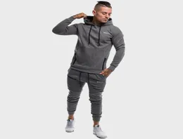 MEN039S Сетает модные спортивные костюмы Men Sportsman носить толстовки с капюшонами.