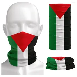 Scarves Palestine Flag Bandana Neck Gaiter Warmer Hiking Camping Women Outdoor Headscarf Cycling UV Protection Face Mask Men Headband