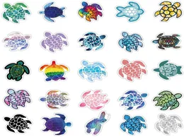 40Pcs Sea Turtle Summer Beach Sea Stickers Pack Nonrandom Graffiti Car Bike Luggage Sticker Laptop Skateboard Motor Water Bottle 6609215