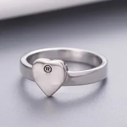 Kadın Tasarımcı Halkası Kalp Yüzüğü için Altın Yüzük Love Ring Lüks Yüzükler 925 Gümüş Yüzük Hediye T Halka Halka Yüzük Tasarımcısı Elmas Yüzük