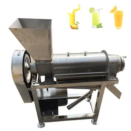 Commercial Screw Press Spiral Mango Apple Juice Making Squeezing Machine Stainless Steel Fruit Juicer Extractor Squeezer