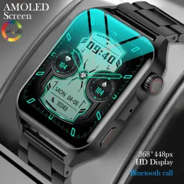 Devices 2022 New AMOLED Smart Watch Men 1.78 inches HD Screen Alwayson Display the time NFC Bluetooth Call Waterproof Smartwatch Women