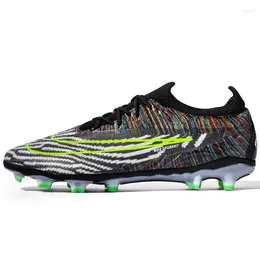 American Football Shoes Soccer Man Artificial Grass Training Long Spikes Childrens 2024 Mens Pro Boots Big Size
