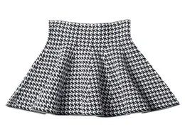 new Women039s Korean Version Pleated Skirt Umbrella Skirt High Waist Bottom Knitted Skirt Autumn Aline Short dress1650442