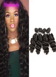 Malaysian Loose Wave 100 Human Hair 4 Bundles 5pieceslot Deep Wavy Double Weft Yirubeauty 1030Inch9222937