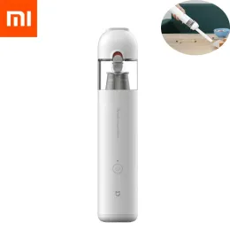 Kontrol Xiaomi Mijia Handheld Elektrikli Süpürge Taşınabilir Taşınabilir Kullanışlı Araç Vakum Süpürge 120W 13000pa Süper Güçlü Eşit Vakum Ev Araba