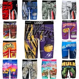 Psds Fashion Boxers Men Underpants Designer 3Xl Mens Top Quality Underwear Ps Ice Silk Underpants Breathable Printed Boxers With Package Plus Size New Printed 959