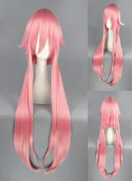 Lady Carnival Cartoon Character Cosplay Wigs Future Diary Mirai Nikki Yuno GASAI1282458