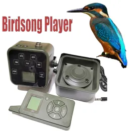 Rings Electronic Bird Sound Decoy Device Mix Sound Birds Caller with Timer Birdsong Caller Mp3 Player with 50W Loud speaker Giftbox