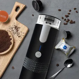 Verktyg 170 ml elektrisk kaffemaskin bärbar kapsel kaffemaskin kompatibel med kapselmalt kaffe för camping rese vandring