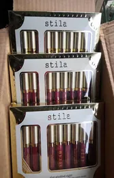 DHL Starstudded 8 Stay Oll Days Liquid Lip Gloss Set 8pcs Box Long Lasting Creamy Shimmer Lipstick Drop6942930