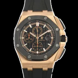Business Wrist Watches Chronograph Wristwatch AP Watch Royal Oak Offshore 18k Rose Gold Automatic Machinery Male 26401RO OO A002CA.02 26401RO OO A002CA.02