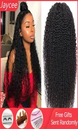 13x6 Lace Front Wig Curly Human Hair Wig Brazilian Remy Hair Jerry Curl Lace Front Human Wigs Perruque Cheveux Humain7297453