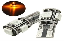 500pcs T10 5SMD 5050 LED Canbus Error Car Lights W5W 194 5SMD Light Lerg