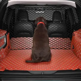 Pens Dog Protection Net Practical Car Boot Pet Separation Net Fence Safety Barrier Things For Dog Supplies Fit Any Vehicle 120cm*70cm