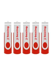 Red 5PCSLOT 1G 2G 4G 8G 16G 32G 64G Rotating USB Flash Drives Flash Pen Drive High Speed Memory Stick Storage for Computer Laptop9324968