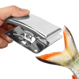 Scatole Clip per coda di pesce in acciaio inossidabile Tavola per la pulizia del pesce Morsetto per filetto per la pulizia del pesce Morsetto per filetto per la pulizia