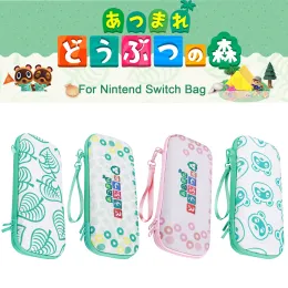 Fall Animal Crossing Protective Storage Bag för Nintend Switch Lite Hard Case Console Carrying Portable Travel Bag Game Accessories