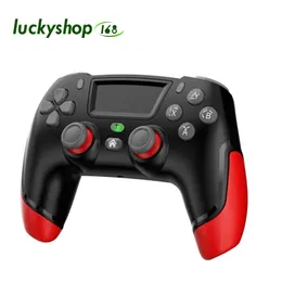 ゲームコントローラージョイスティック6軸360度Bluetooth互換ゲームパッドPS4 NSスイッチ用アンチスリップコントローラージョイスティック