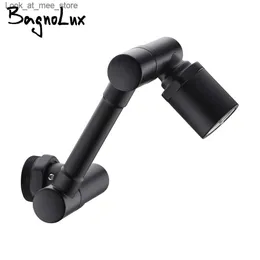 Bathroom Sink Faucets 1080 degree faucet extender adapter robot arm 2 mode air freshener spray nozzle bubble used for kitchen accessories Q240301