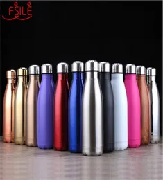 3505007501000ml Stainles Steel Gater Bottle ThermoS Facuum Flask Doublewall Cola Water Beer Sport Bottle 2011283316124