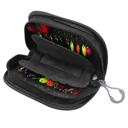 Boxes 16pcs Fishing Spoons Lures Metal Baits Set for Trout Bass Casting Spinner Fishing Bait with Storage Bag Case Fishing Bag