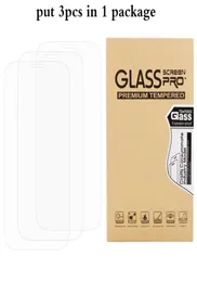 3in1 Case 9H 25D Tempered Glass Screen Protector for iPhone 13 12 Mini Pro Max 11 X XS XR 7 8 6s plus With Card Retail Packaging6288051