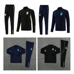 23/24 3 Star Argentina Tracksuit Football Training Jersey 2023 2024 national team Soccer tracksuit suit jogging Men and kids