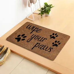 Carpets Cartoon Letter Entry Pad Household Kitchen Non Slip Bedroom Living Room Carpet Floor Handmade Fabric Small Rugs