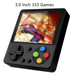 Players Ewwke JP02 Mini Portable Retro Handheld Game Console with 333 games supports AV TV connection