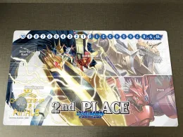 Tappetini Anime Digimon Playmat Dukemon Omnimon TCG CCG Zerbino Gioco di carte collezionabili Zerbino Zone Borsa gratuita Tappetino antiscivolo Tappetino per mouse Tappetino per mouse 60x35 cm