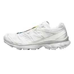 XT6 Avancerade löparskor Mens White Blue Black Mesh Wings 2 White Blue Red Yellow Men Women Xt 6 Trainers Outdoor Sports Sneakers Storlek 40-48 T32