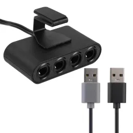 Adapter 4 Ports Converter för GameCube GC Controller USB -adapter för Nintend Switch NGC/Wii U/PC Star Fighting Game för GC Cube Game