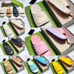 Mens Slides Designer tofflor Sandaler Summmer Slipper Mules Women Men Ultra Mini Platform Shoes Fall Winter Slides Designer Sandaler Storlek 34-43