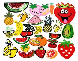 10 pcs Random Diy fruit patches for clothing iron embroidered patch applique iron on patches sewing accessories badge for clothes 6377905