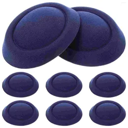 Berets 8 Pcs Hair Tongs Fascinator Base Supplies Teardrop Hat Hostess Women Eva Craft Andmaterials Pillbox Hats Bulk