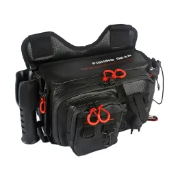 Sacos saco de isca à prova dwaterproof água bolsa organizador saco de equipamento de pesca para acampamento ao ar livre carpa pesca holdall carryall saco de bagagem